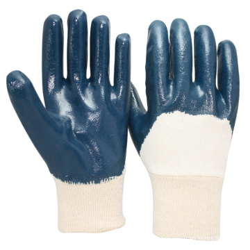 NMSAFETY nitrile coated mechanical oil-resistant working gloves